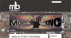 Desktop Screenshot of moritzbastei-ev.org